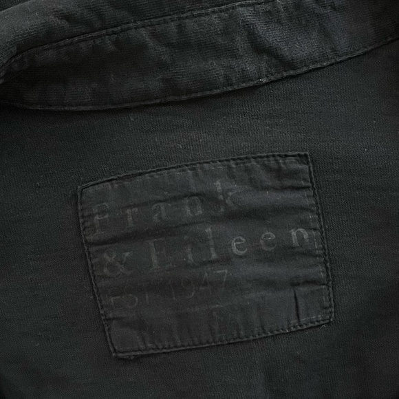 FRANK & EILEEN | 100% Cotton Preppy Classic Lauren Dress in Black | Size Small - Picture 8 of 11